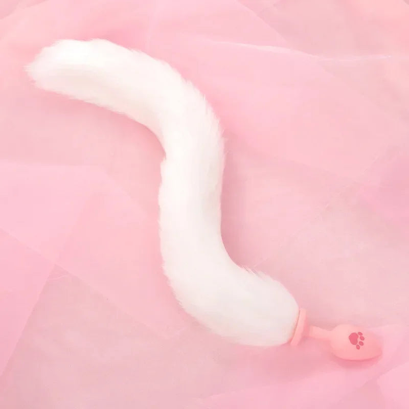 Sexy Kitty Anal Plug Tail Silicone Anal Toys For Women Men Butt Plug Cat Rabbit Anal Sex Toy Cosplay Erotic Adult Toys Sex Shop