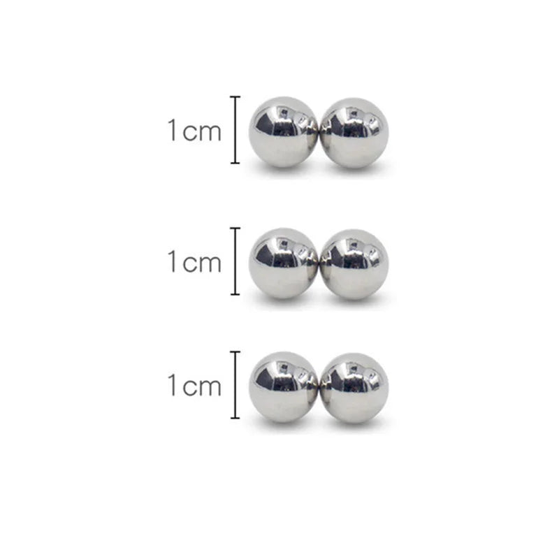 Strong Magnetic Orbs Vagina Clitoris Stimulator Sex Toys For Woman Men Ultra Powerful Magnetic Orbs Bdsm Nipple Clamps Sex Shop