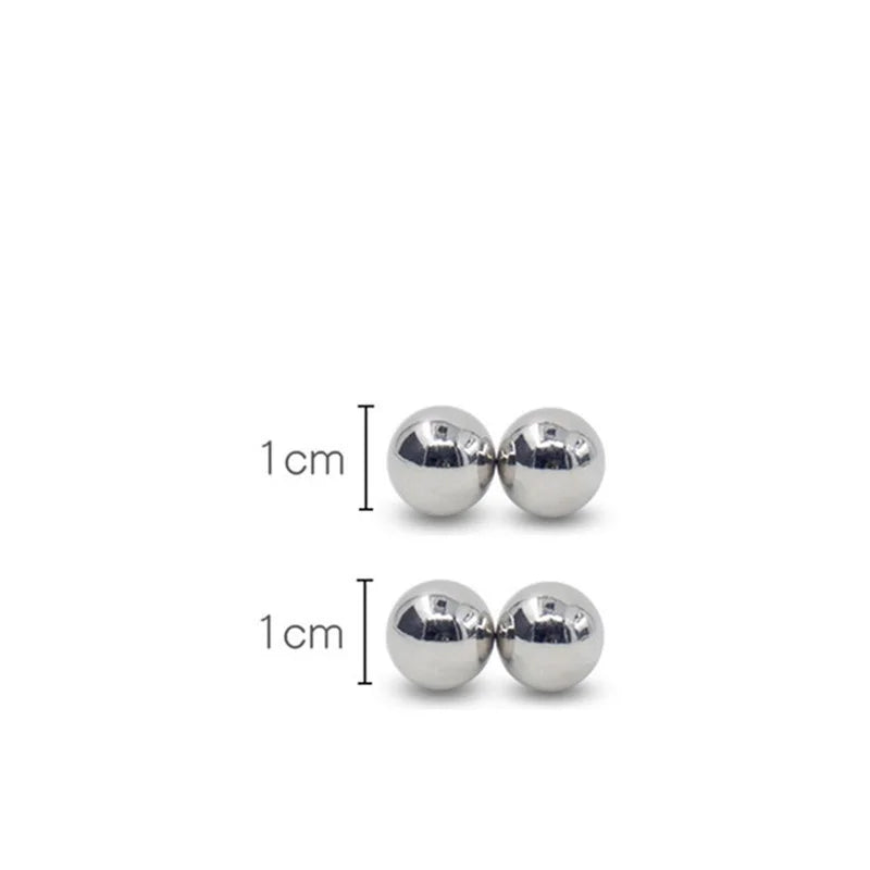 Strong Magnetic Orbs Vagina Clitoris Stimulator Sex Toys For Woman Men Ultra Powerful Magnetic Orbs Bdsm Nipple Clamps Sex Shop