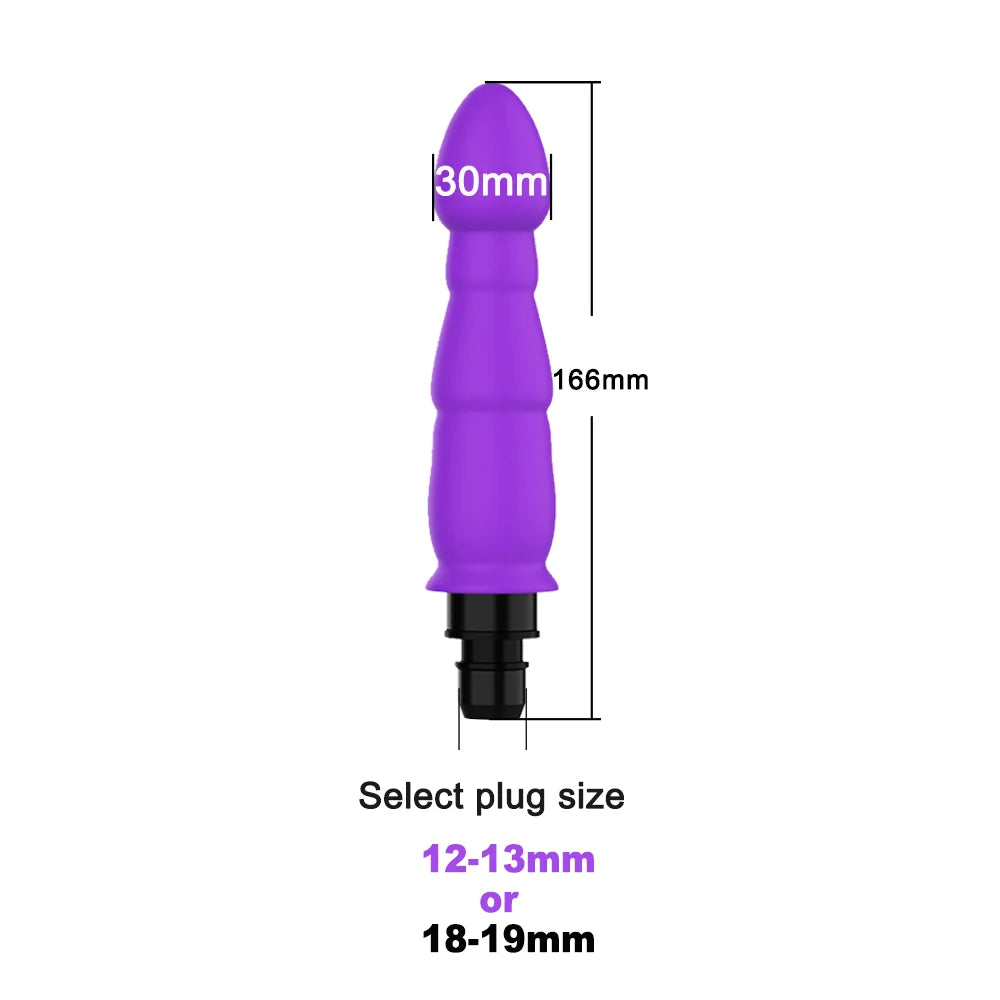 Silicone Massage Gun Head Vibration Message Gun Vibrators for Female Man Fascia Massage Gun Percussion Heads Accesories