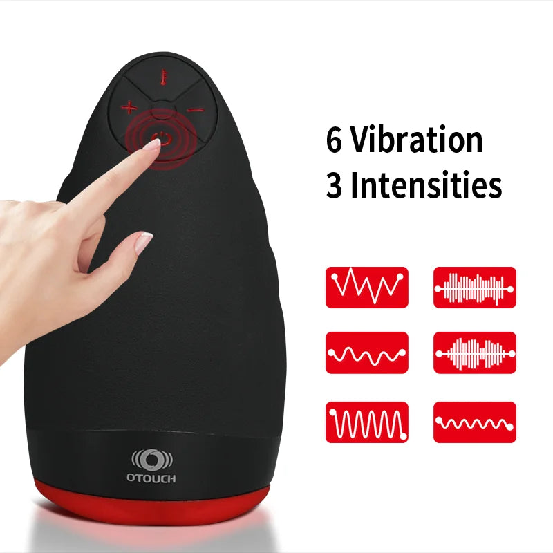 OTOUCH Masturbators for Men Sex Toys Silicone Automatic Heated Artificial Vagina Vibrator Men Masturbation Toy Sexmachine