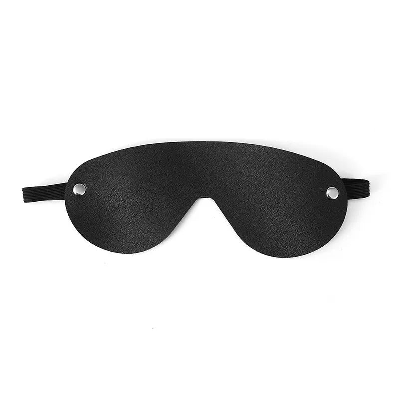 Mask Adult BDSM Eyeblinder Men Sex Mask Adult SM PU Eye Folder Sex Toy Accessories Erotic Woman Mask Couple Sexy Games Eye Patch