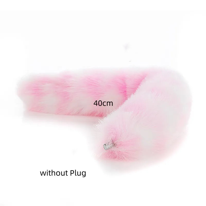 Sexy Cute Fox Rabbit Tail Anal Sex Toys with Separable Silicone Butt Plug for  Men Women Cosplay Anal Trainer Exotic Products