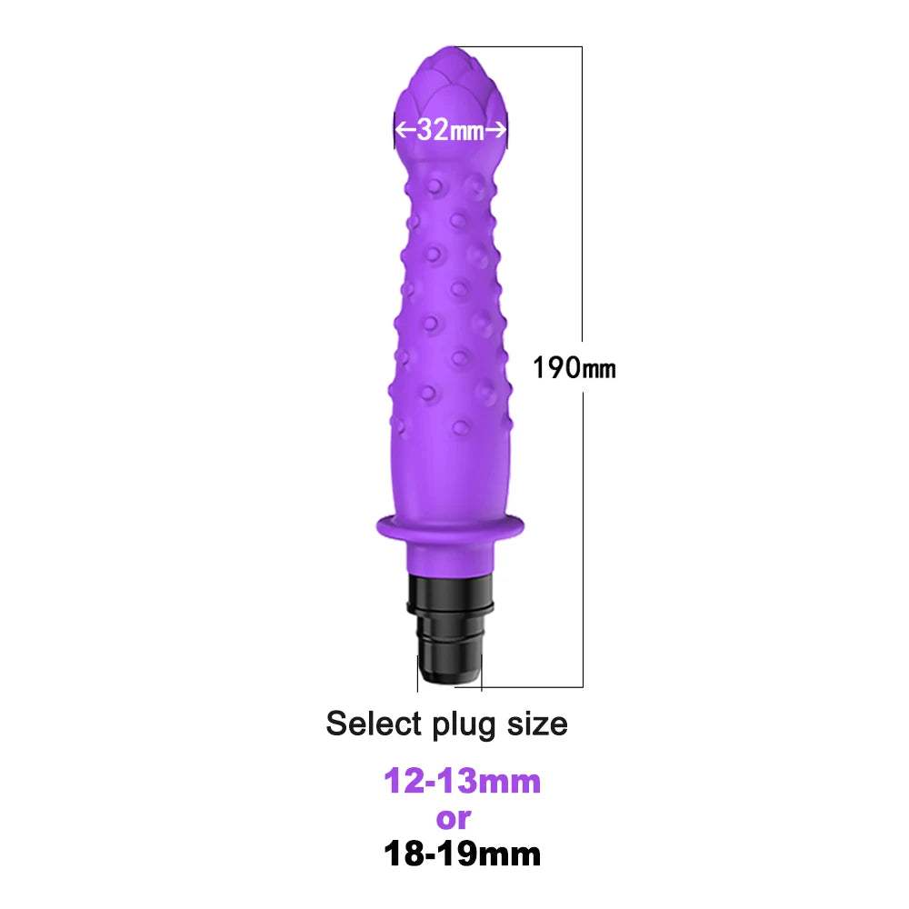 Silicone Massage Gun Head Vibration Message Gun Vibrators for Female Man Fascia Massage Gun Percussion Heads Accesories