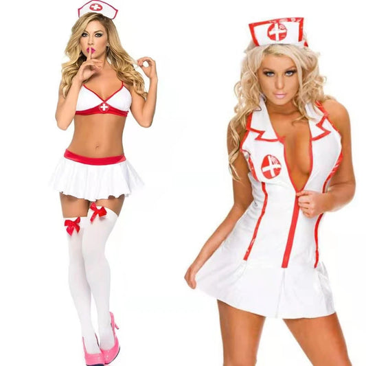 Nurse Cosplay Uniform Costume Women Sexy lingerie Erotic Doctor Role Play Sex Game Clothes Suit many styles Adult