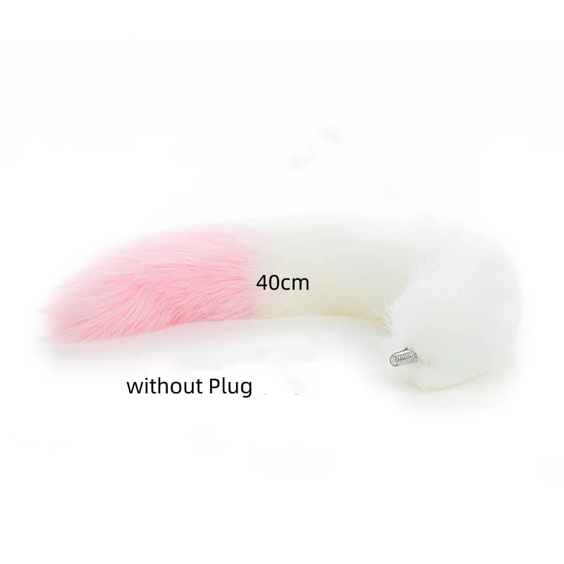 Sexy Cute Fox Rabbit Tail Anal Sex Toys with Separable Silicone Butt Plug for  Men Women Cosplay Anal Trainer Exotic Products